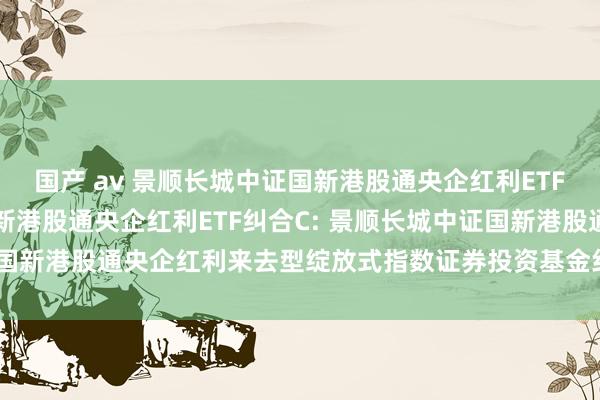国产 av 景顺长城中证国新港股通央企红利ETF纠合A,景顺长城中证国新港股通央企红利ETF纠合C: 景顺长城中证国新港股通央企红利来去型绽放式指数证券投资基金纠合基金基金合同